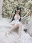 UyUy / Uy Uy Cosplayer - Atago Wedding - 23/32 - エ ロ コ ス プ レ